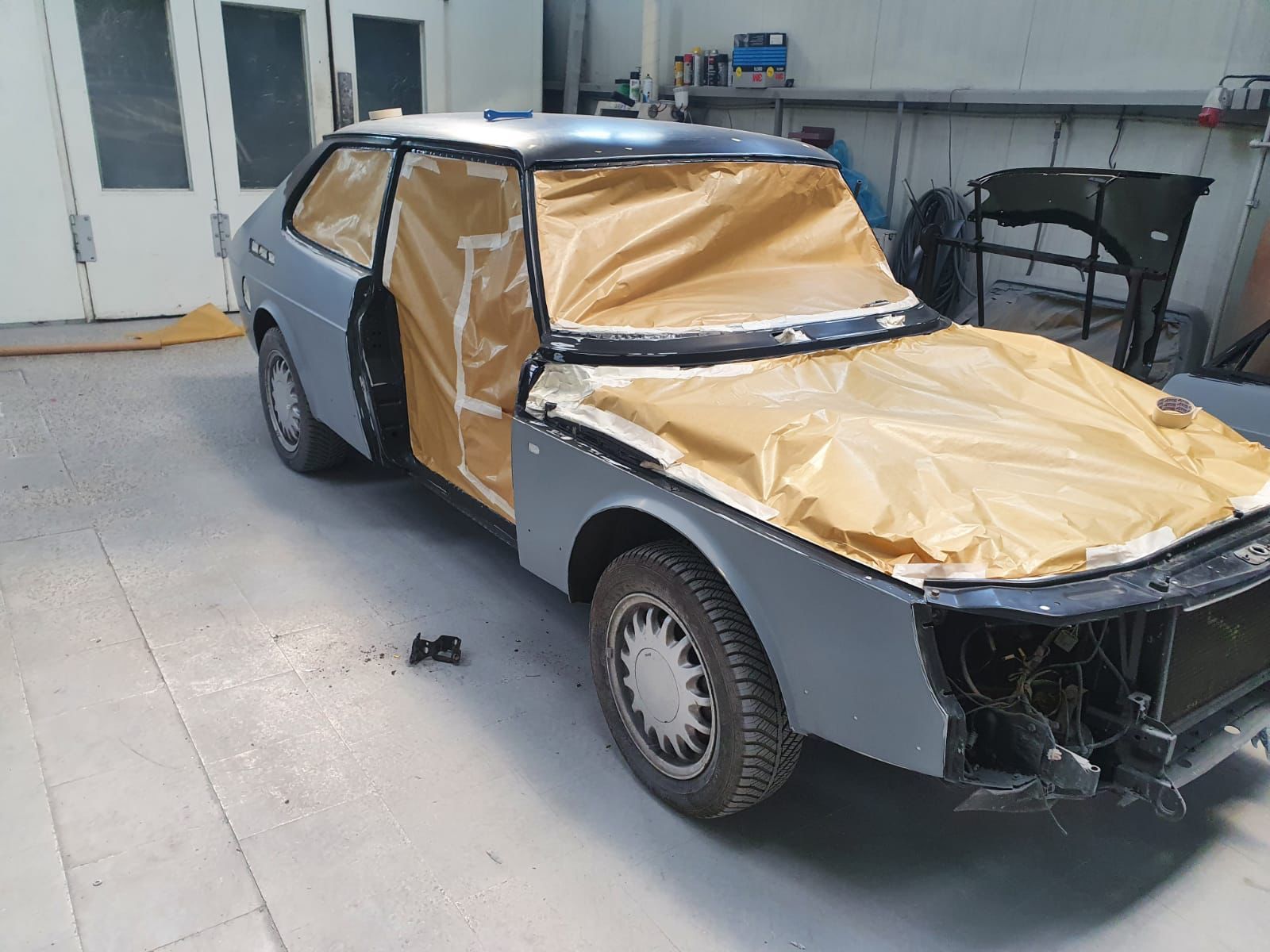 Saab Punk renovace Saabů