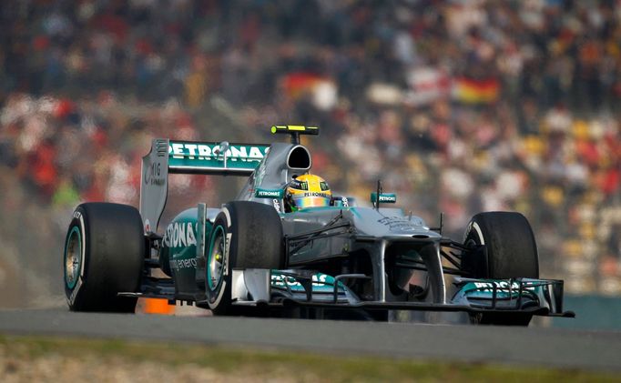 Formule 1, VC Číny: Lewis Hamilton (Mercedes)