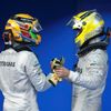 Formule 1, VC Malajsie 2013: Lewis Hamilton a Nico Rosberg, Mercedes
