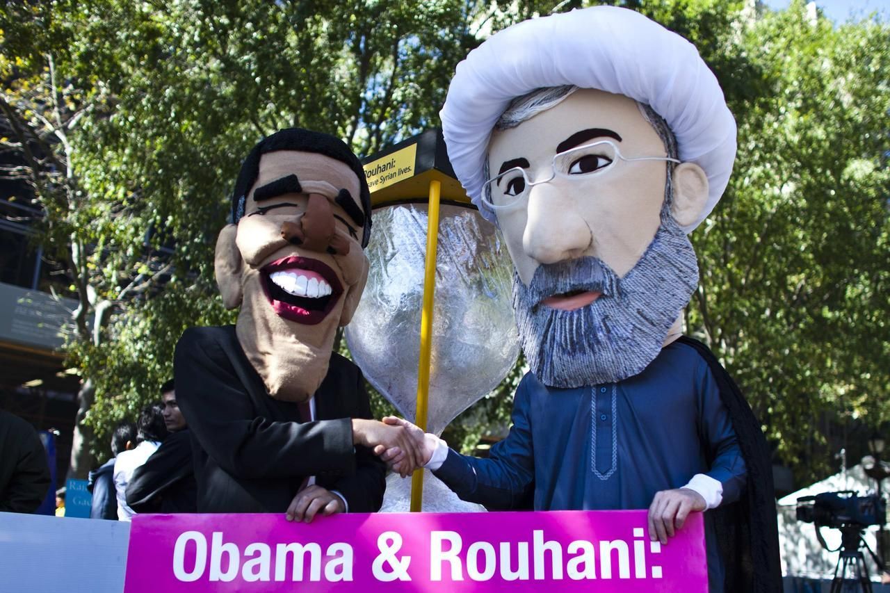 Írán USA Obama Rúhání