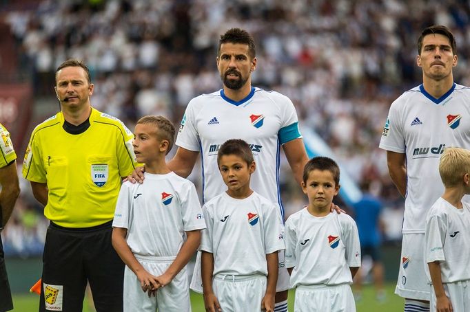 Ostrava vs. Slavia, druhé kolo ligy (Milan Baroš)