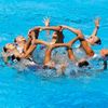 Reprezentantky Číny při synchronizovaném plavání