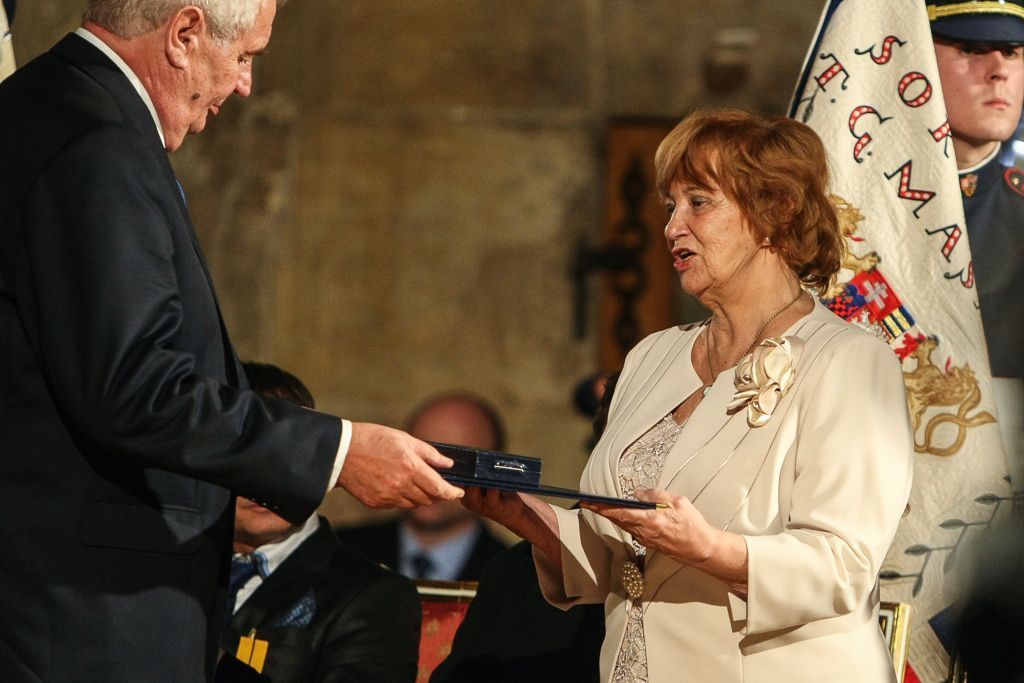 Udělování státních vyznamenání - Josef Štemberk in memorian