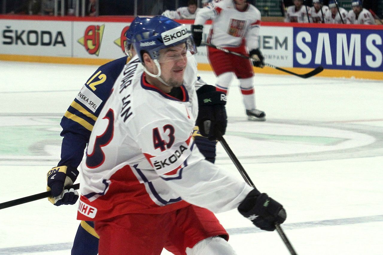 MS v hokeji 2013, Česko - Švédsko: Jan Kovář - Fredrik Pettersson