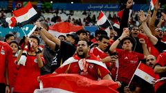 Egyptští fotbaloví fanoušci