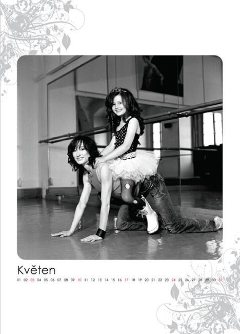 Kalendář The Beautiful Mind 2009 - Daria Klimentová