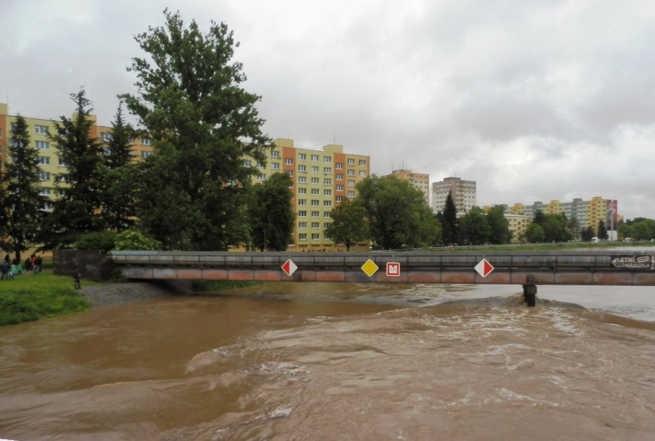 Povodně v Českých Budějovicích
