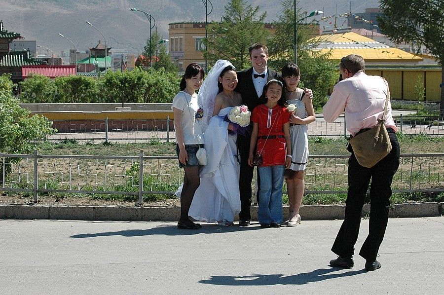 Mongolsko před volbami 2008