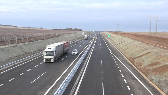 Otevření nového úseku dálnice D6