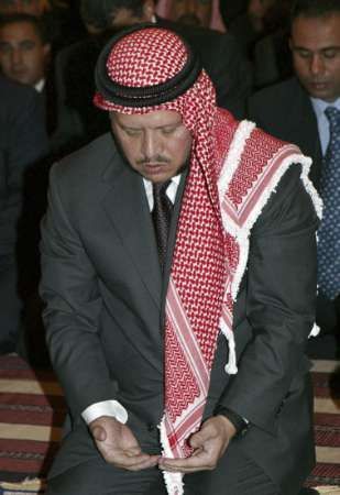 Jordánský král Abduláh