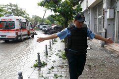 U velitelství policie na jihovýchodě Turecka vybuchla dílna, čtyři lidé jsou zranění