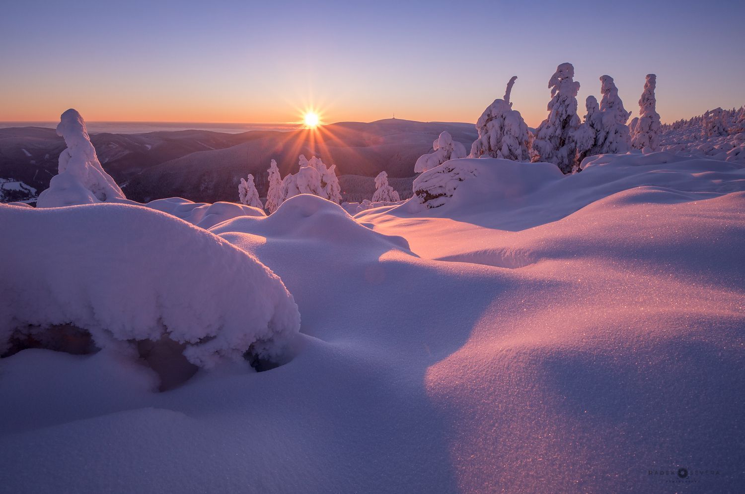 Radek Severa - zimní Jeseníky