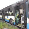 Požár městského autobusu v Ostravě - Hošťálkovicích