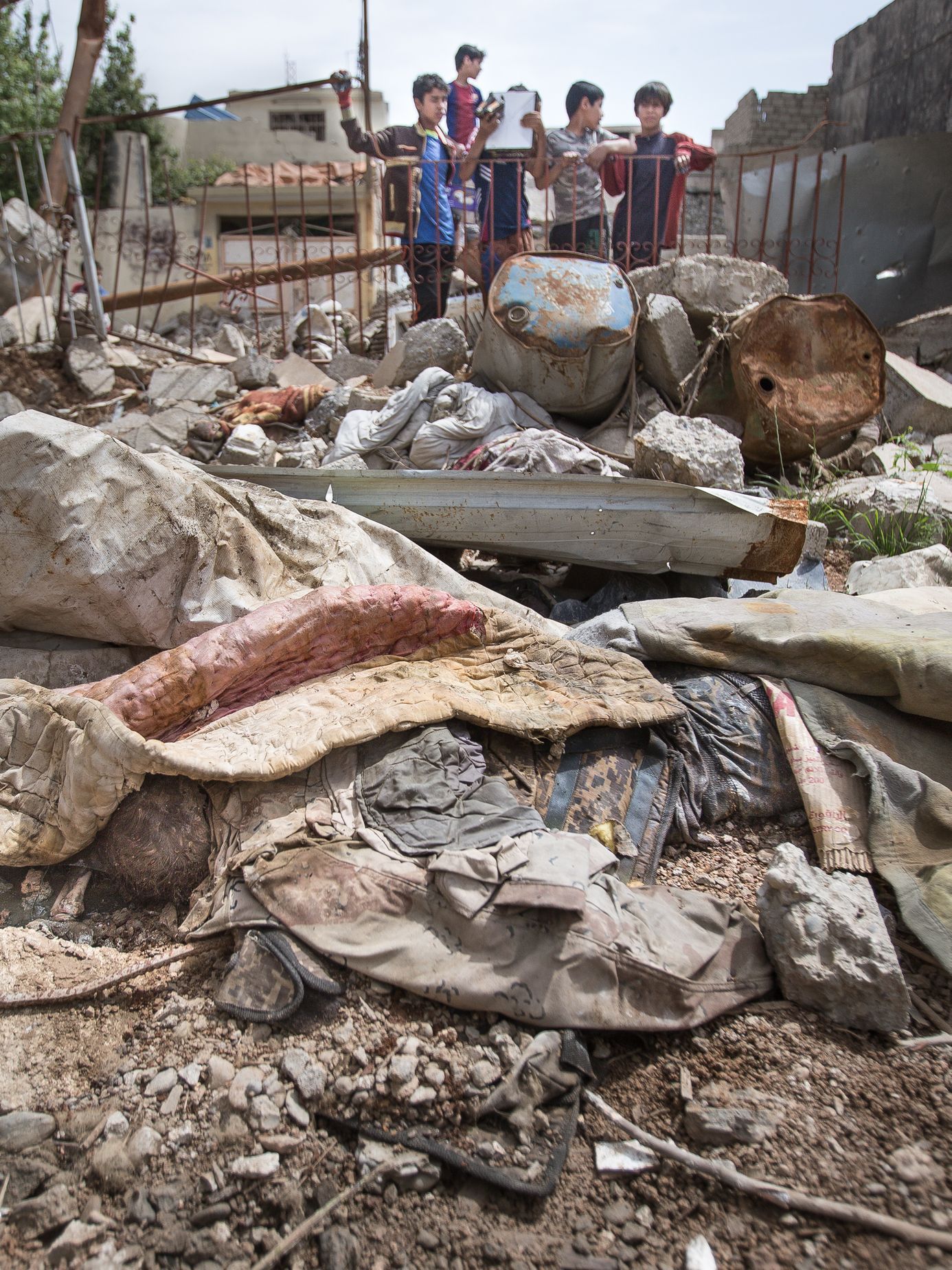 Východní Mosul po osvobození iráckou amrádou od Islámského státu, Irák