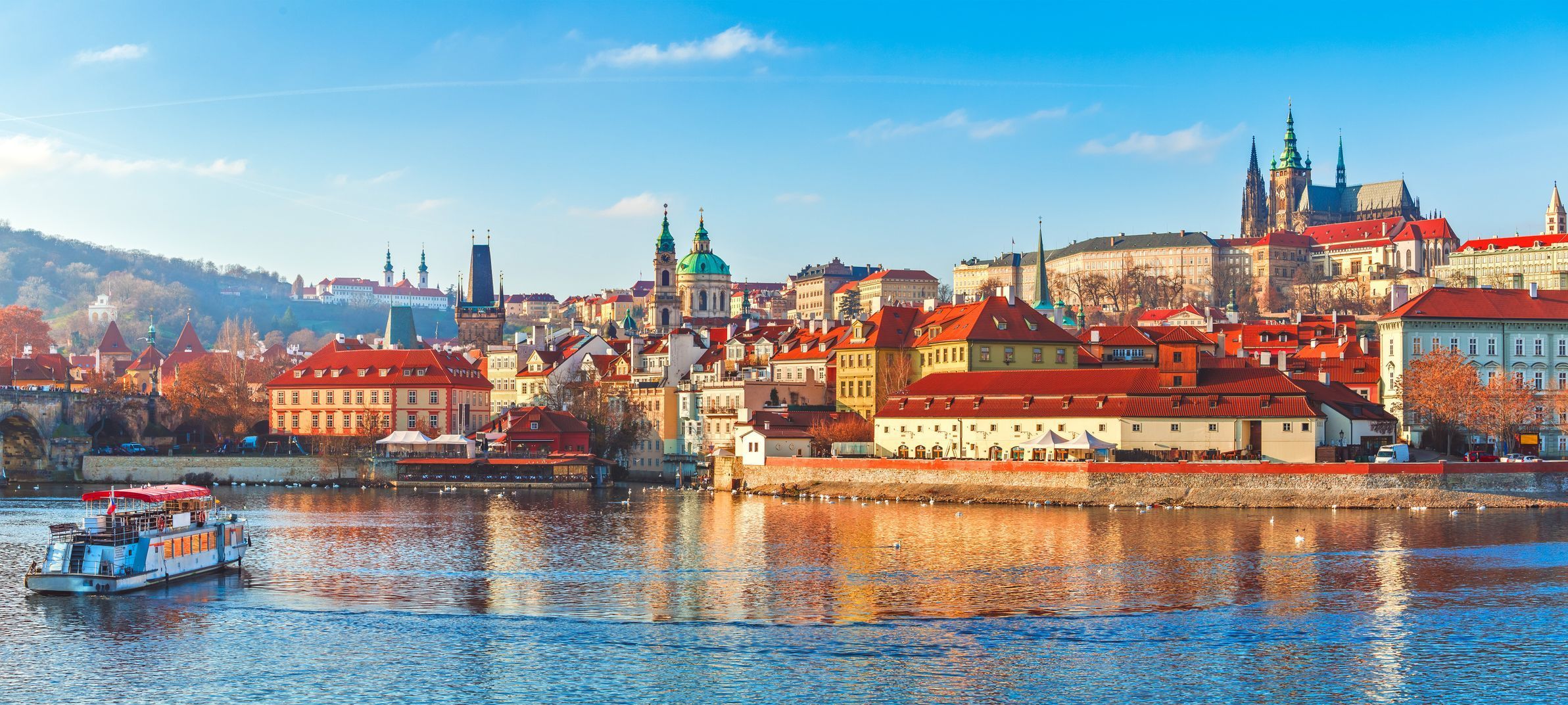 Praha panorama, ilustrační foto