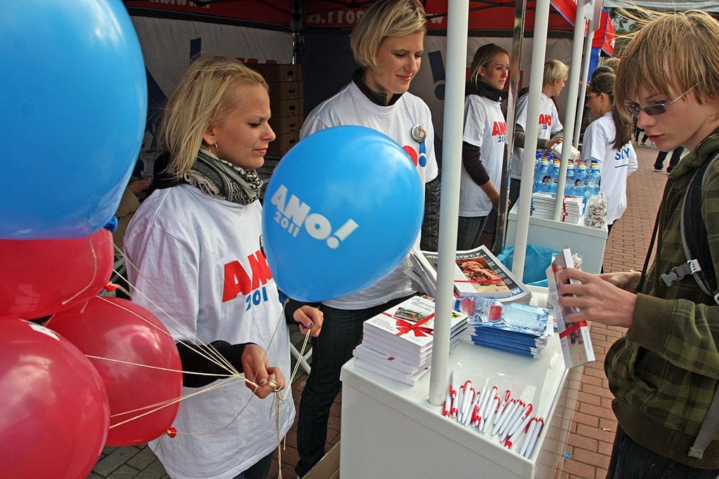 Volební kampaň Petra Bindera