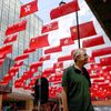 Čína, Národní den, Hong Kong, Mao Ce-tung, vojenská přehlídka, dovolené státní svátek, oslava, zlatý týden