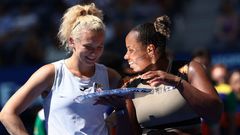 Kateřina Siniaková, Taylor Townsendová, finále US Open 2025
