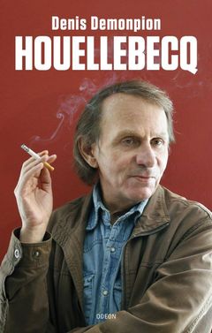 Obal knihy o Michelu Houellebecqovi.