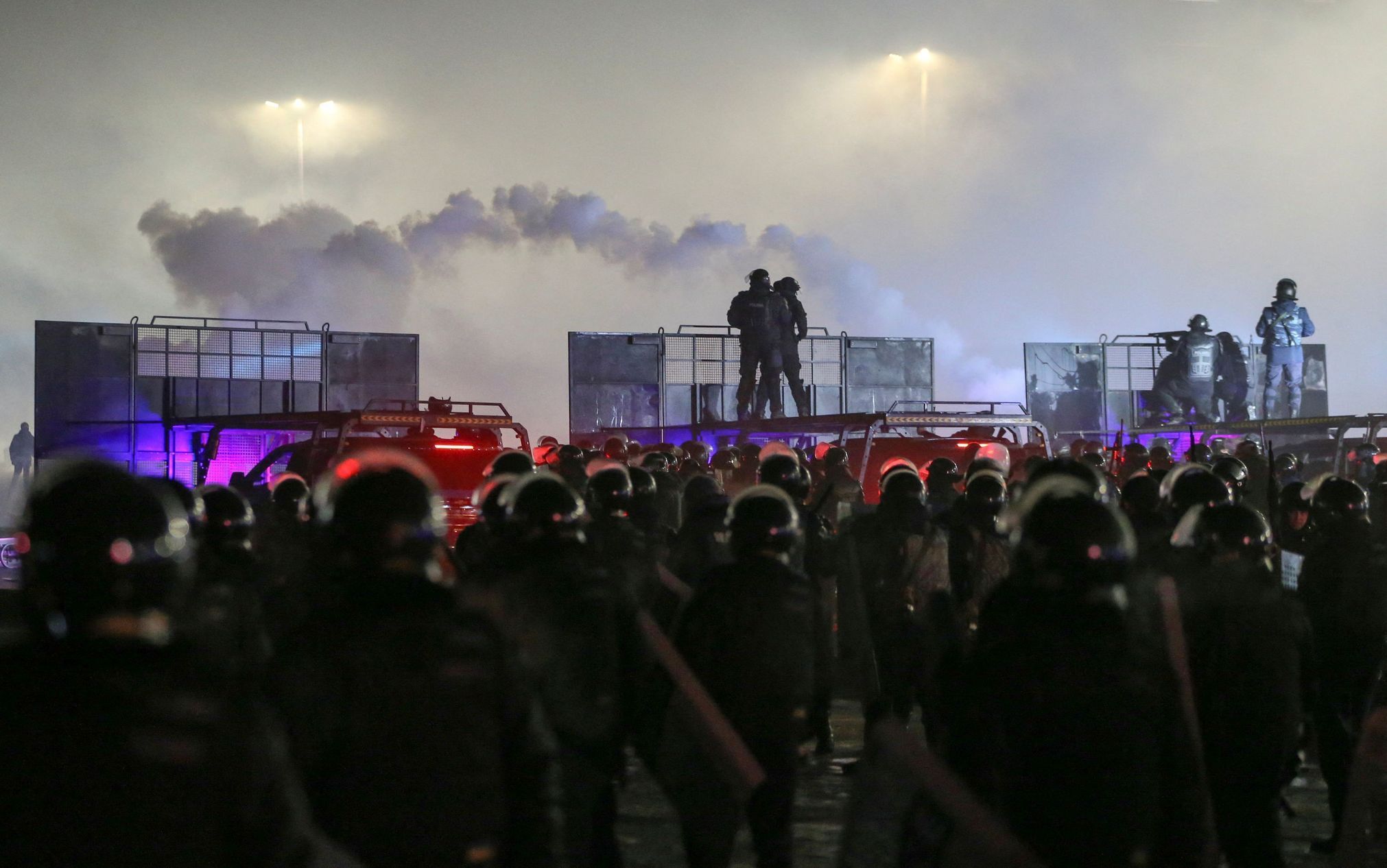 Protesty v Kazachstánu