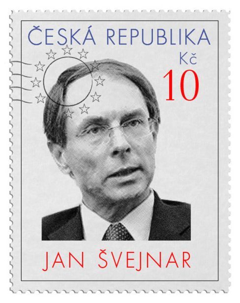 Kandidáti na poštovních známkách - Švejnar