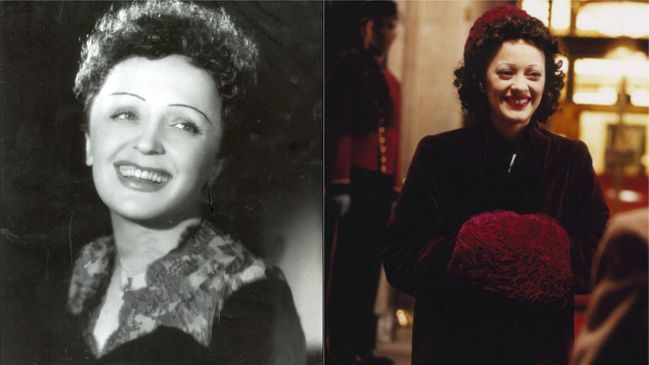 Édith Piaf a Marion Cotillardová