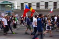 Většina zadržených na demonstraci v Brně byla propuštěna