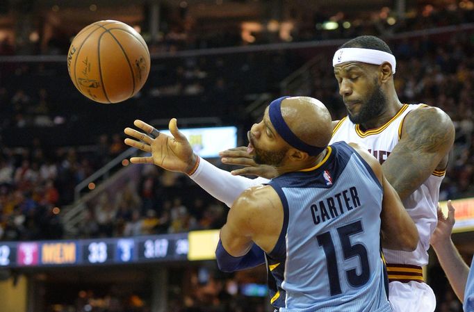 NBA: Memphis Grizzlies at Cleveland Cavaliers (LeBron James)