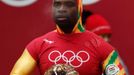 ZOH 2018, skeleton Ž:  Akwasi Frimpong