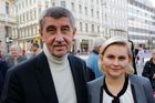 Andrej Babiš Taťána Malá volební kampaň Brno 2017