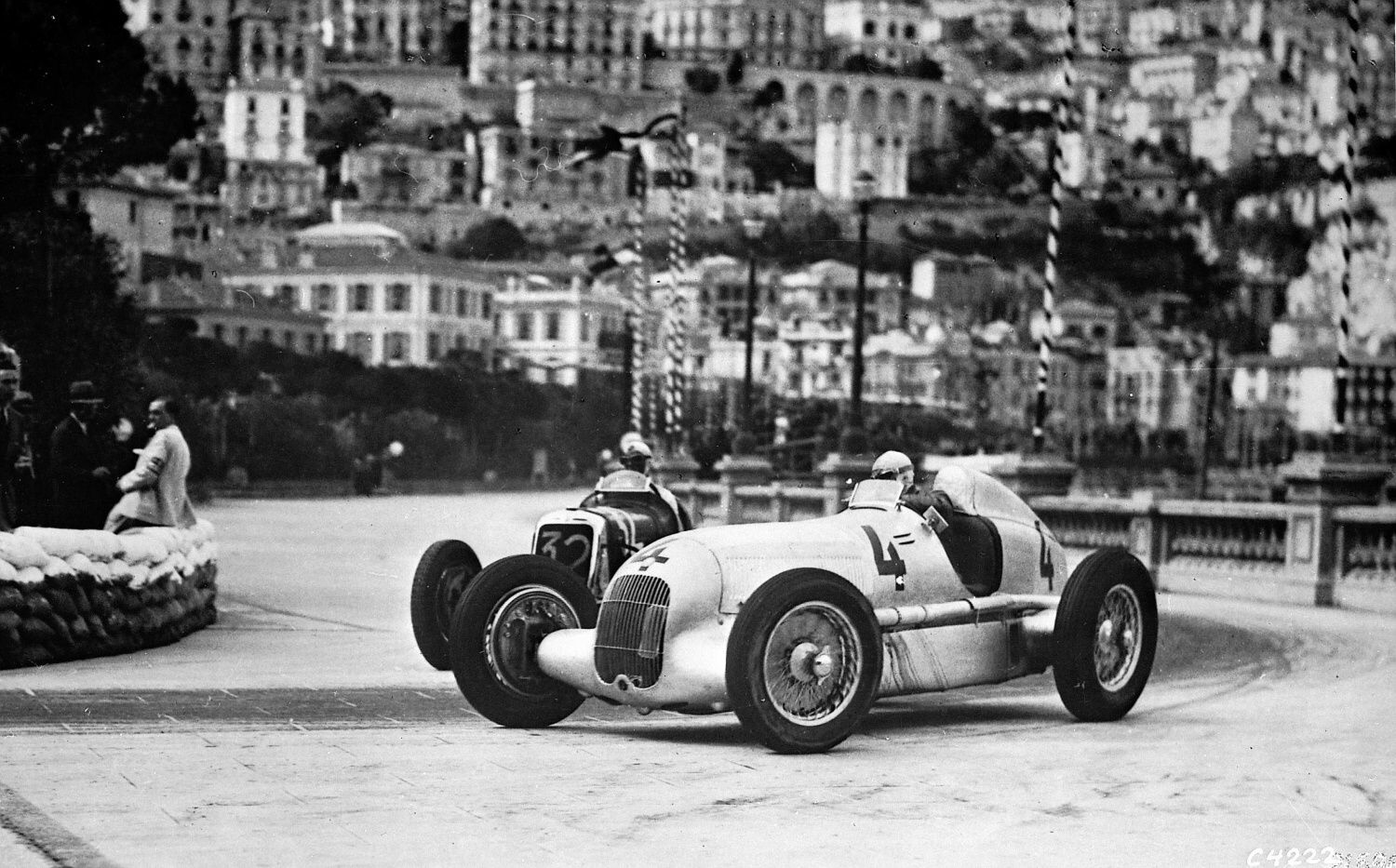 Monako 1935:  Luigi Fagioli, Mercedes-Benz