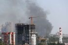 Při požáru v Rostově na Donu bylo zničeno přes 80 obytných domů, spekuluje se o žhářství
