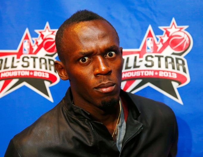 2013 NBA All-Star game: Usain Bolt