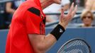 Andy Murray na tenisovém US Open