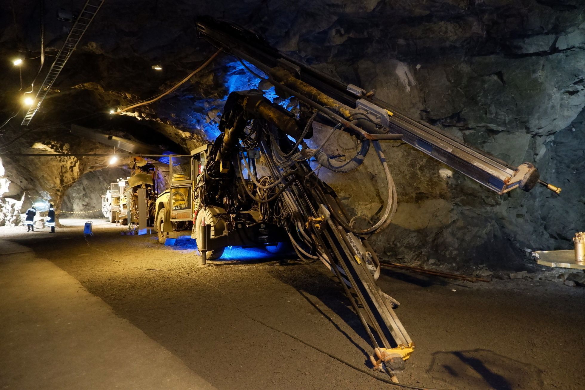 Kiruna důl železo SÚRAO Švédsko