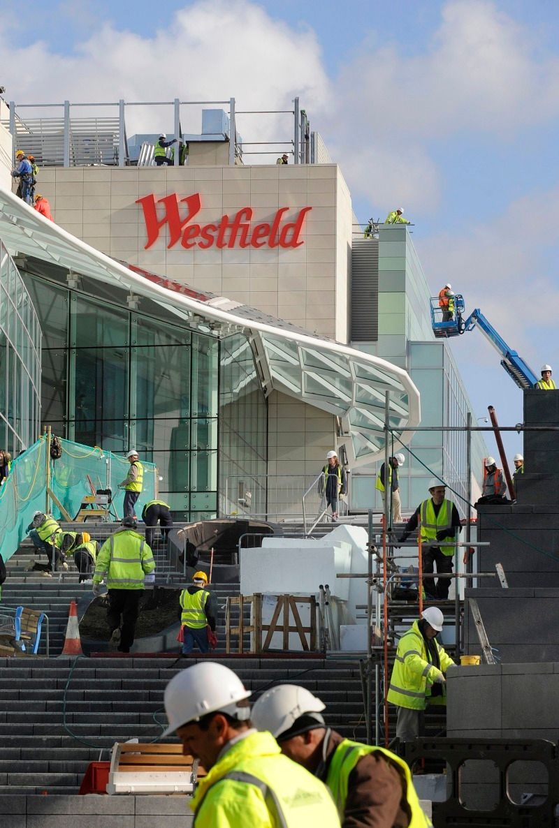 Největší nákupní galerie v Evropě: Westfield Centre