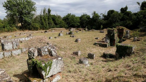 Archeologie starý řím starověký Falerii Novi