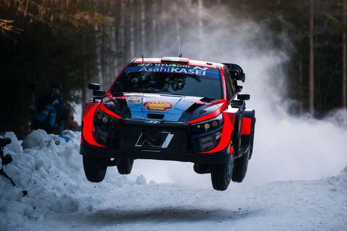 Craig Breen, Hyundai na trati Švédské rallye 2023