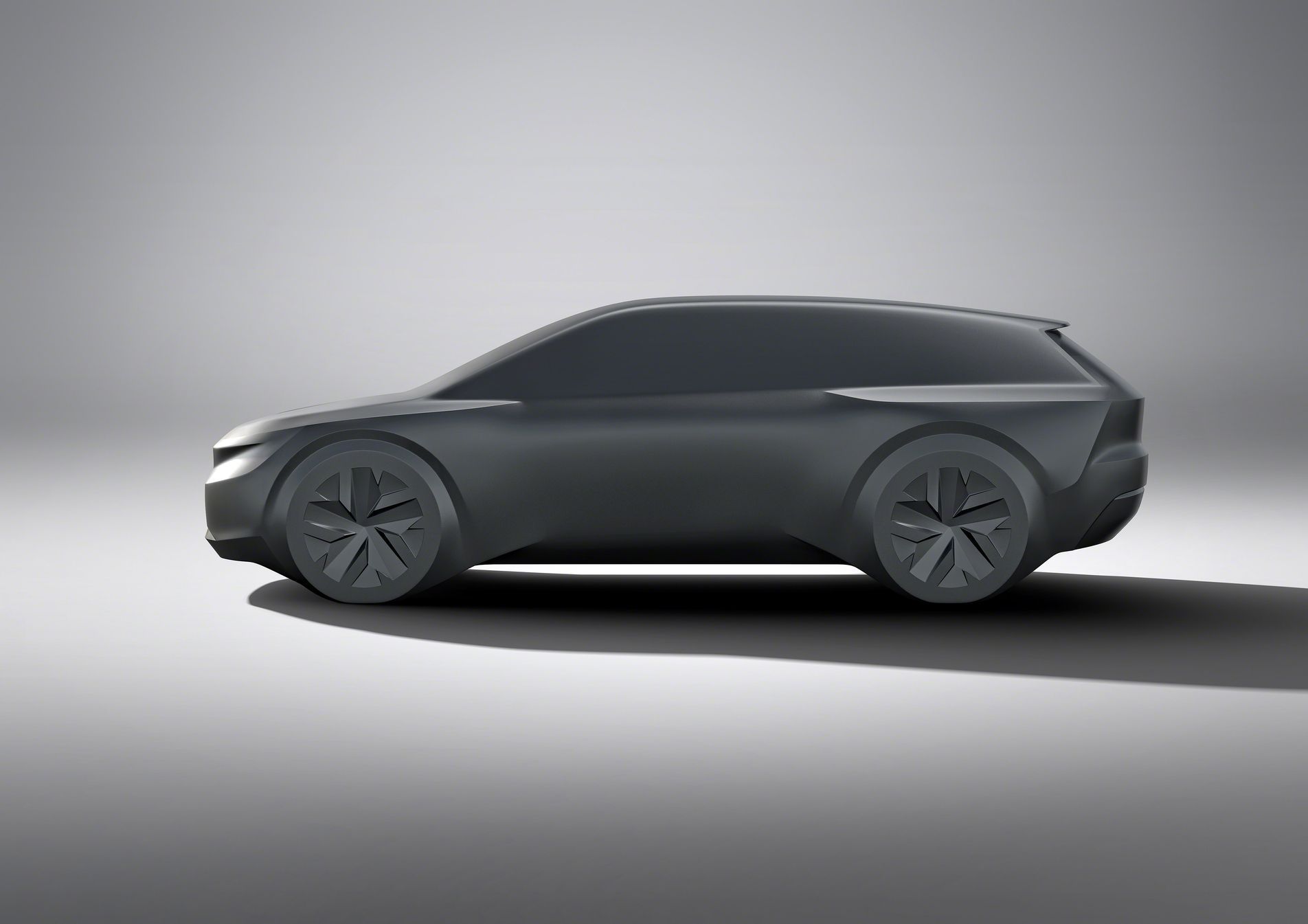 Škoda Auto - sochy chystaných elektromobilů