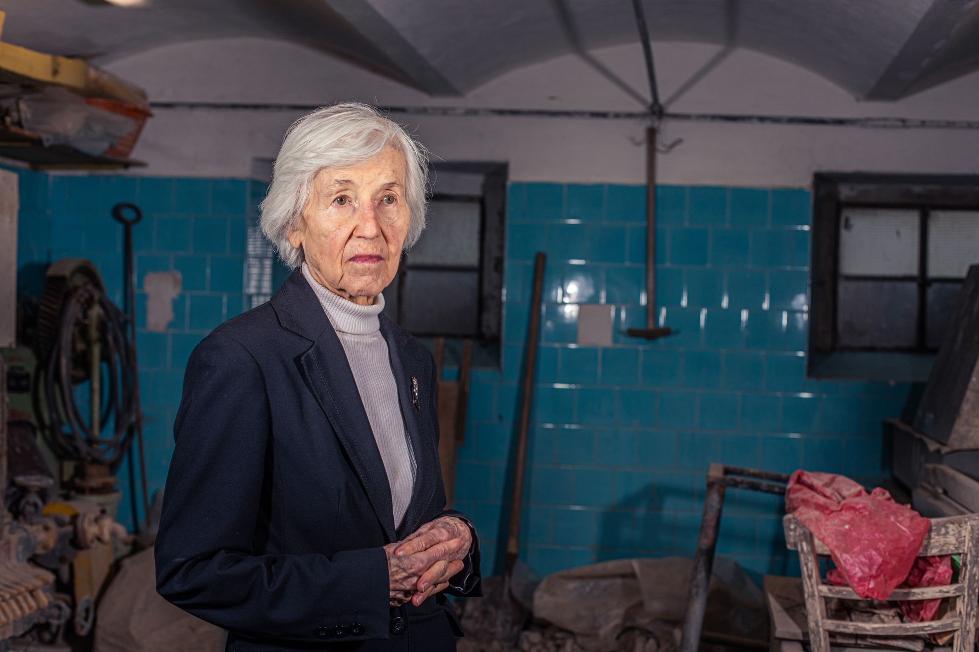 Vlasta Černá se vrátila do bývalé cely, ve které ji drželi tři měsíce po zatčení.