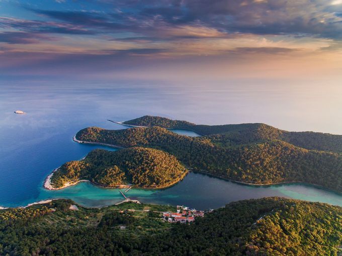 Ostrov Mljet, Chorvatsko