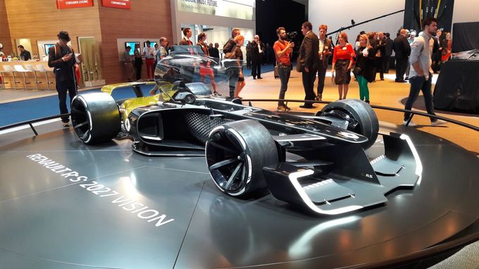 Renault R.S. 2027 Vision je ukázkou toho, jak by v budoucnu mohl vypadat monopost formule 1.