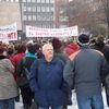 Stávka státních zaměstnanců v Ústí nad Labem