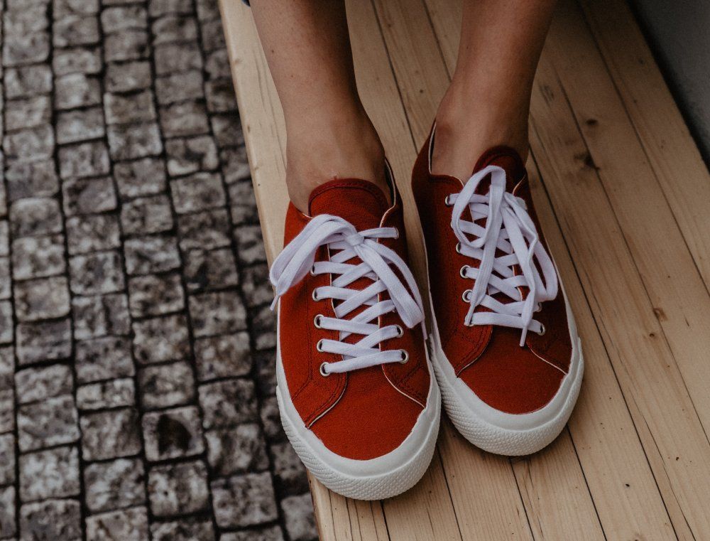 tenisky, bohempia, žena