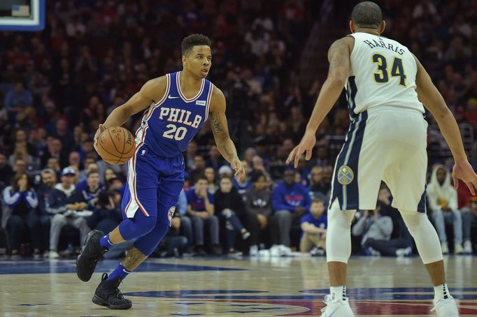 basketbal, NBA 2017/2018, Philadelphia - Denver, Markelle Fultz