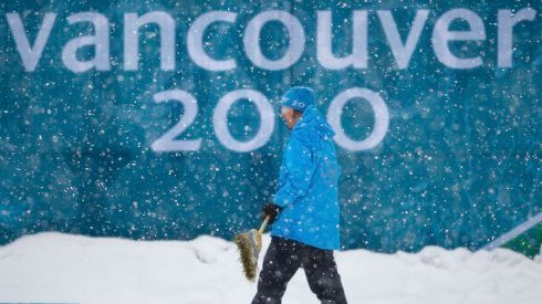 Tréninky ve Whistleru: sníh a mlha