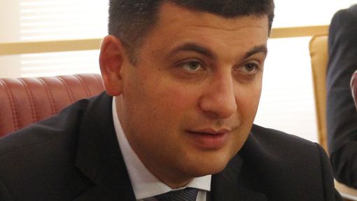 Volodymyr Hrojsman - prozatímní premiér Ukrajiny, nástupce Arsenije Jaceňuka.