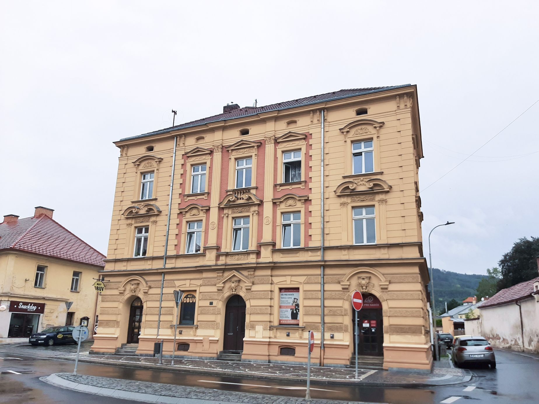 Sušice, vilová čtvrť, vycházka po vilách