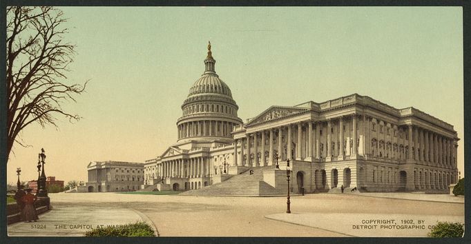 USA před 120 lety - fotochoromy se sbírek knihovny Kongresu (Library of Congress)