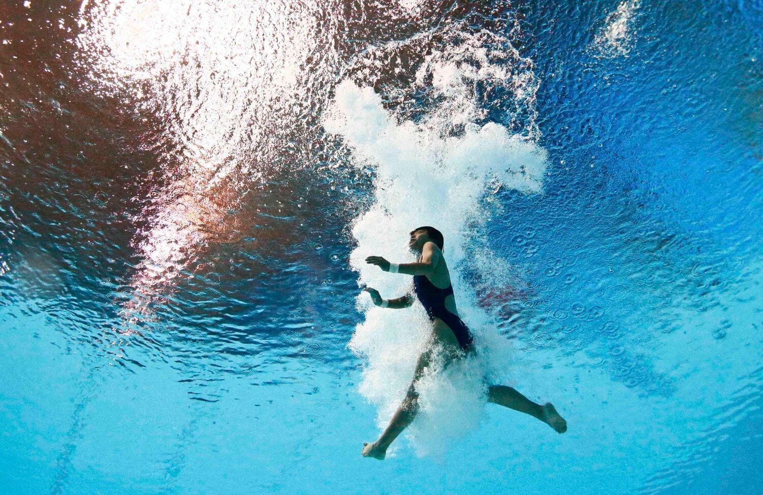 MS v plavání 2015: skoky do vody - Kim Kuk Hyang, KLDR